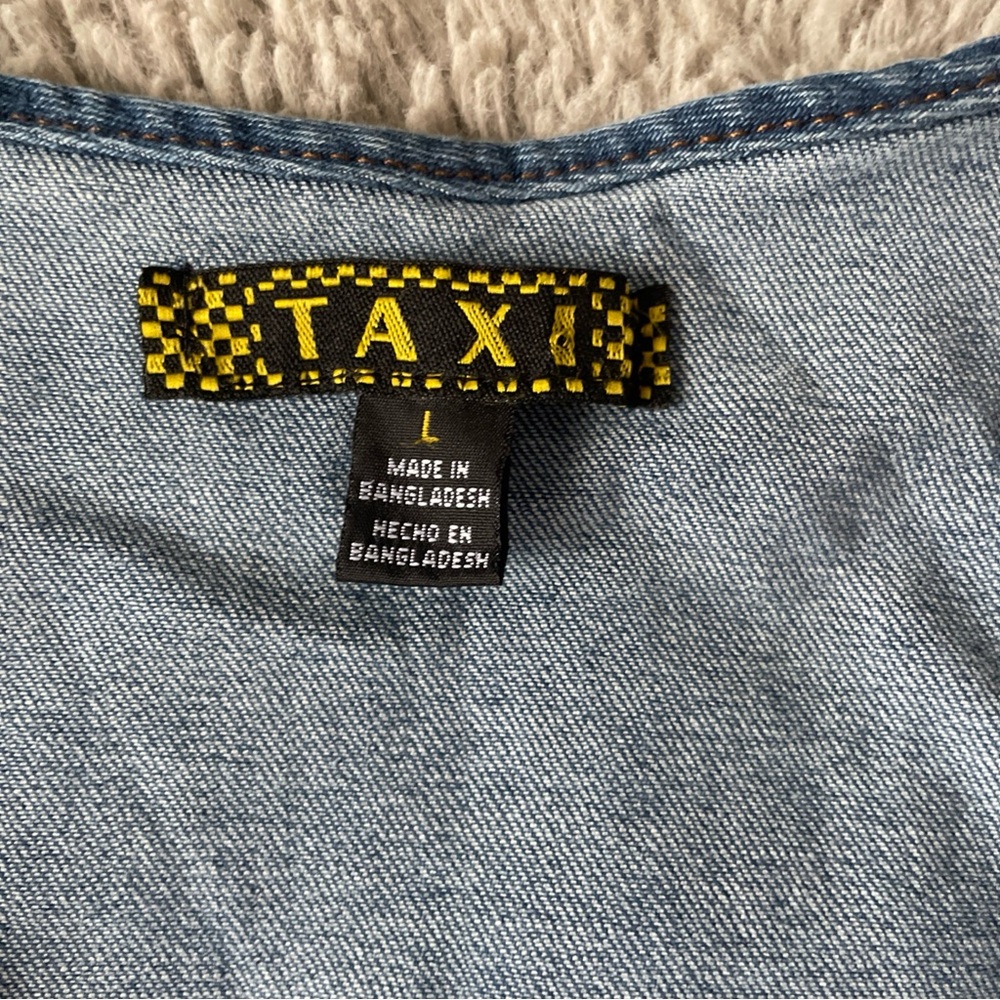 Denim Mini Dress - image 2